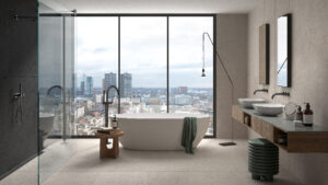 gresie si faianta de calitate | KONKRETE_BIANCO_Bagno | Gresie Premium | Importator gresie faianta parchet de calitate din Italia