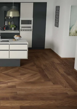 gresie si faianta de calitate | Antique — ambient cu plintă | Gresie Premium | Importator gresie faianta parchet de calitate din Italia