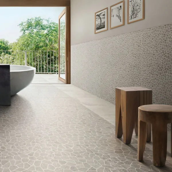 Gresie porțelanată Bits & Pieces de la Ceramiche Piemme, aspect piatră — ambient din colecție
