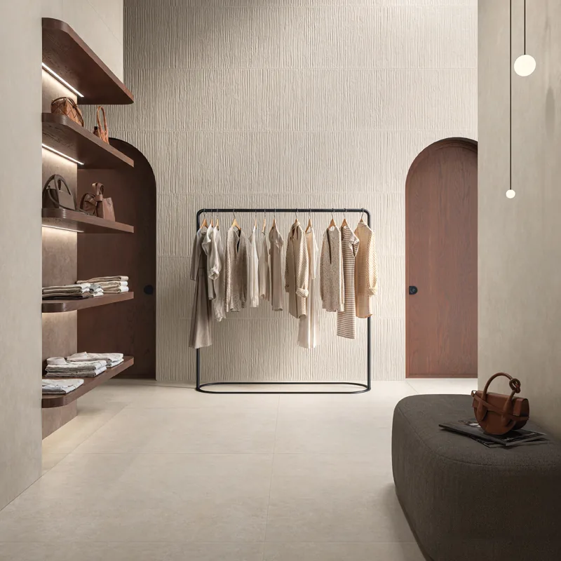 Cement Vibes Piemme — gresie porțelanată aspect ciment, ambient 1 gresie si faianta de calitate | Cement Vibes Piemme — gresie porțelanată aspect ciment, ambient 1 | Gresie Premium | Importator gresie faianta parchet de calitate din Italia