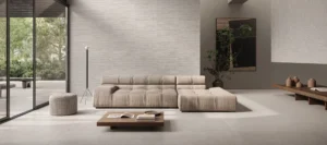 gresie si faianta de calitate | Cement Vibes Piemme — gresie porțelanată aspect ciment, ambient 2 | Gresie Premium | Importator gresie faianta parchet de calitate din Italia