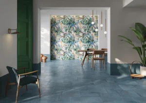 gresie si faianta de calitate | Crete Cobalto — ambient | Gresie Premium | Importator gresie faianta parchet de calitate din Italia