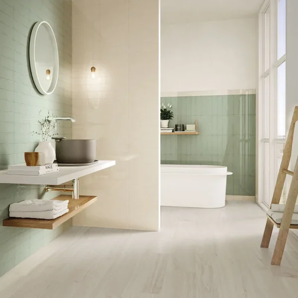 Gresie porțelanată Fragments de la Ceramiche Piemme, aspect contemporan — ambient din colecție