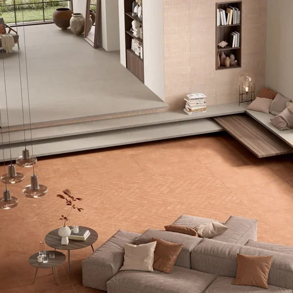Gresie porțelanată Homey de la Ceramiche Piemme, aspect contemporan — ambient din colecție