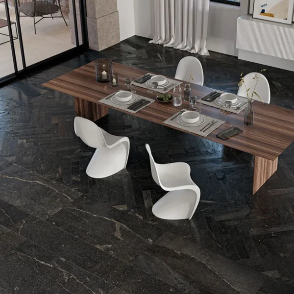 Gresie porțelanată Ibla de la Ceramiche Piemme, aspect piatră — ambient din colecție