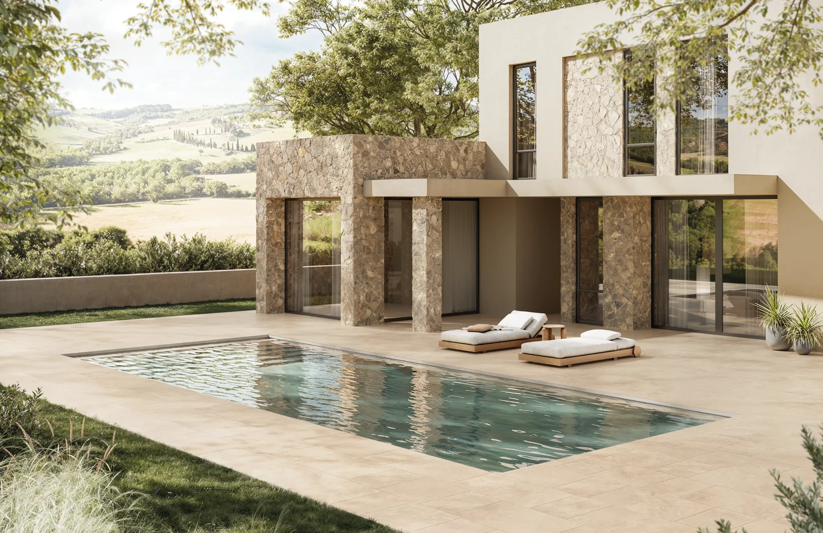 Jerusalem Stone Sabbia — terasă gresie si faianta de calitate | Jerusalem Stone Sabbia — terasă | Gresie Premium | Importator gresie faianta parchet de calitate din Italia