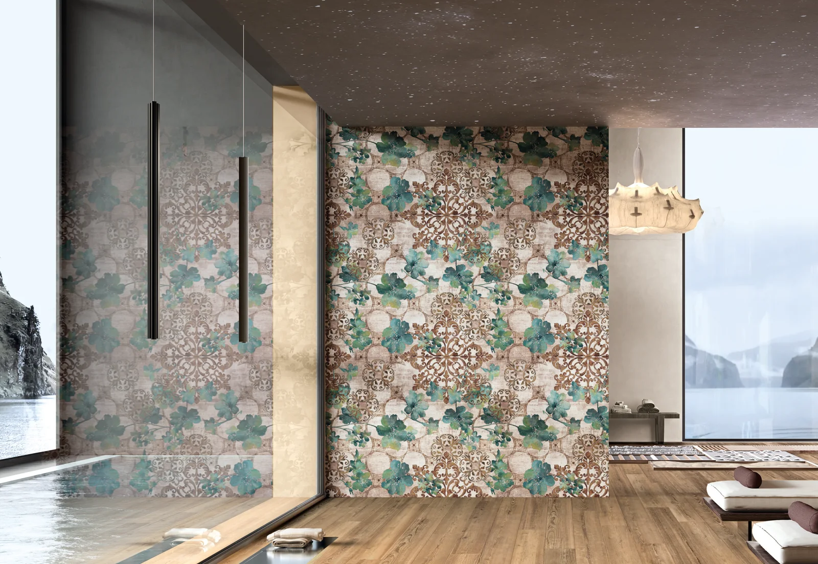 Gresie aspect ciment LeGarage Cerdomus Ivory — ambient gresie si faianta de calitate | Gresie aspect ciment LeGarage Cerdomus Ivory — ambient | Gresie Premium | Importator gresie faianta parchet de calitate din Italia