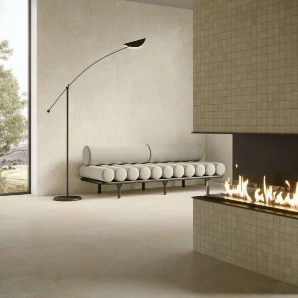 Gresie Moonstone Cerdomus Silver 120x120 Matt — ambient elegant