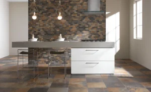 gresie si faianta de calitate | Natural Slate — ambient 2 | Gresie Premium | Importator gresie faianta parchet de calitate din Italia