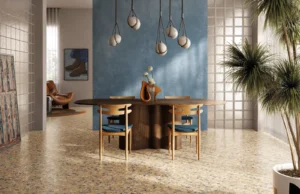 gresie si faianta de calitate | Neoclassica Ambra — ambient | Gresie Premium | Importator gresie faianta parchet de calitate din Italia