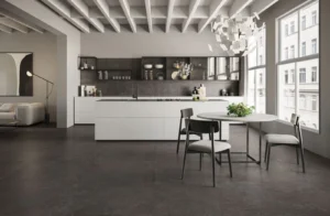 gresie si faianta de calitate | Pietra del Maniero Antracite — ambient | Gresie Premium | Importator gresie faianta parchet de calitate din Italia
