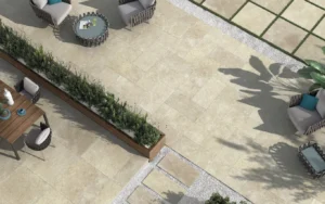 gresie si faianta de calitate | Pietra di Ostuni Sabbia 20 mm — alee de grădină | Gresie Premium | Importator gresie faianta parchet de calitate din Italia
