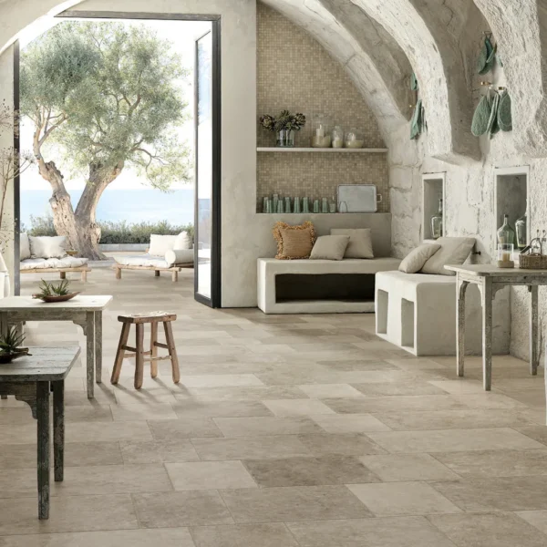 Gresie aspect piatră Pietra di Trani Cerdomus — ambient din catalogul colecției