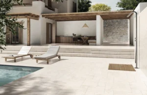 gresie si faianta de calitate | Tibur Bianco — ambient | Gresie Premium | Importator gresie faianta parchet de calitate din Italia