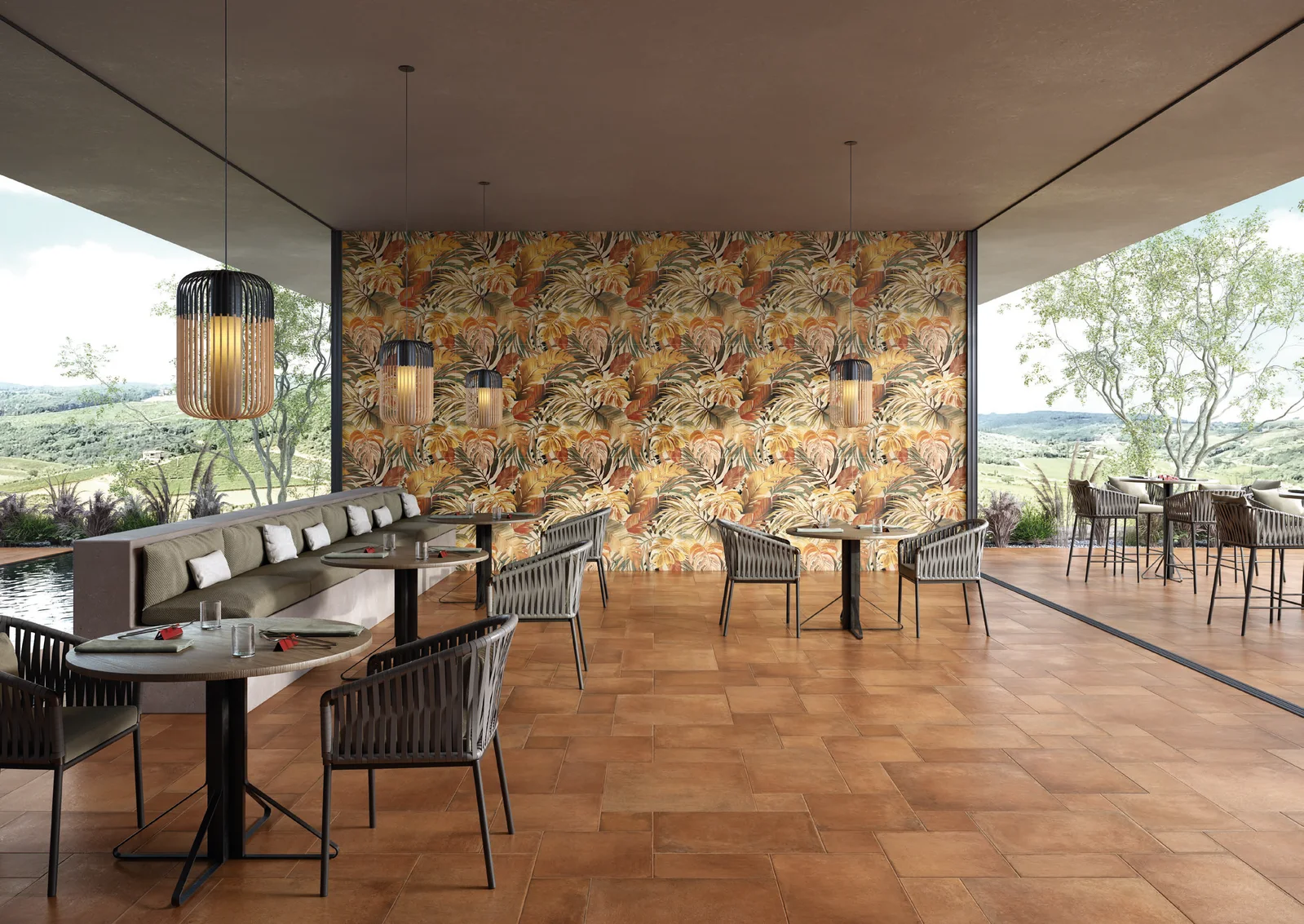 Valdorcia Terracotta — ambient gresie si faianta de calitate | Valdorcia Terracotta — ambient | Gresie Premium | Importator gresie faianta parchet de calitate din Italia
